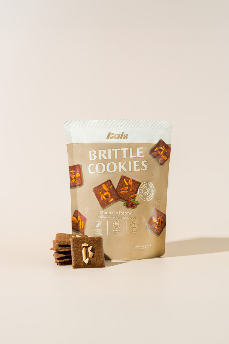 Mocha Almond Crispy Cookies