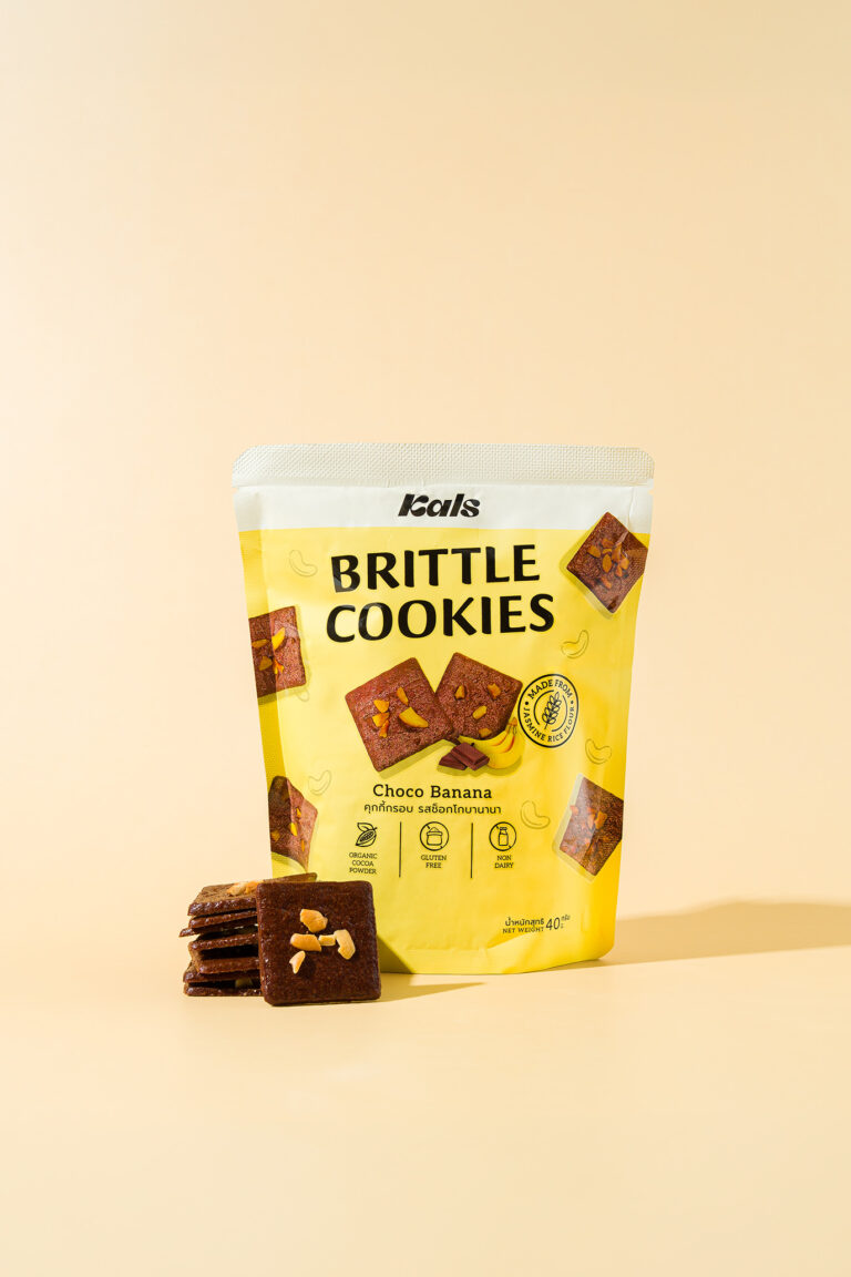 Choco Banana Crispy Cookies